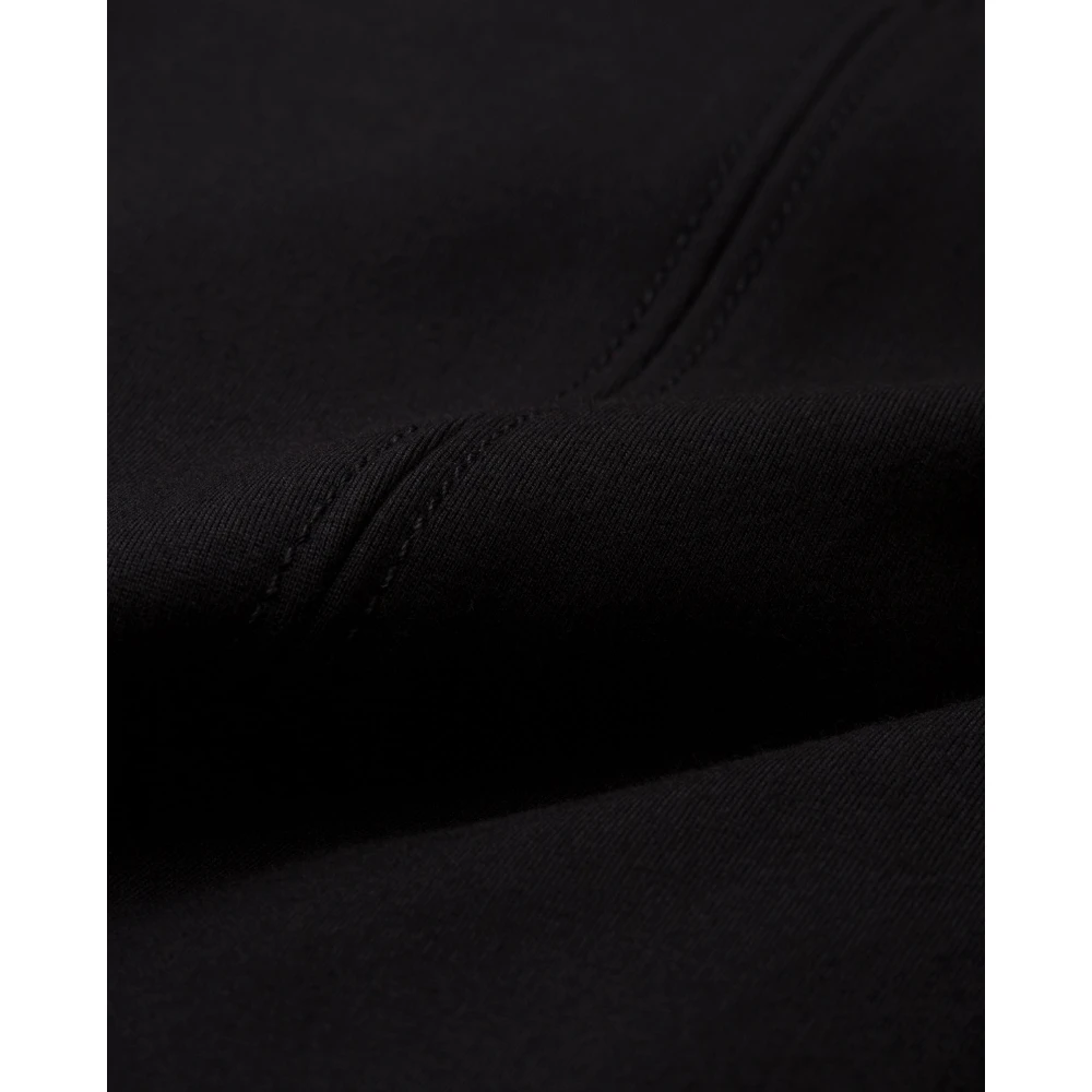 IVY OAK Zwarte Gebreide Leggings met Ritssluiting Black Dames