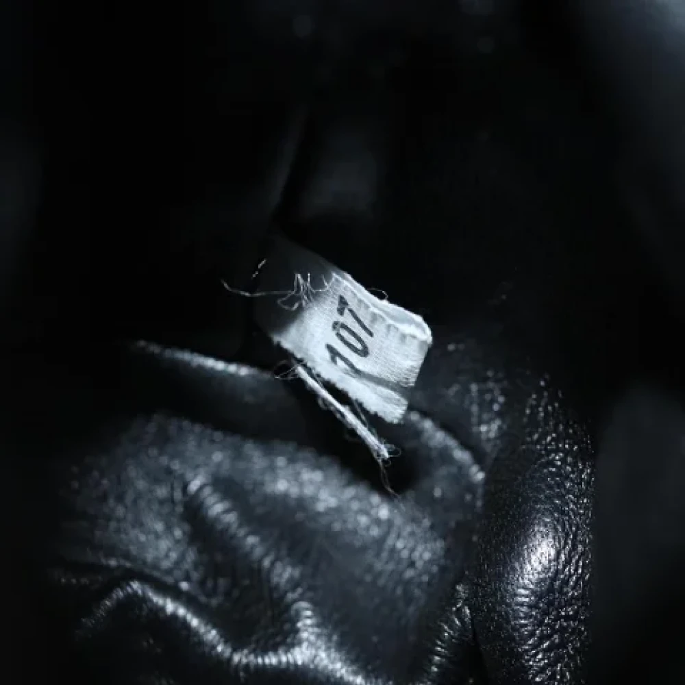 Prada Vintage Pre-owned Leather prada-bags Black Dames