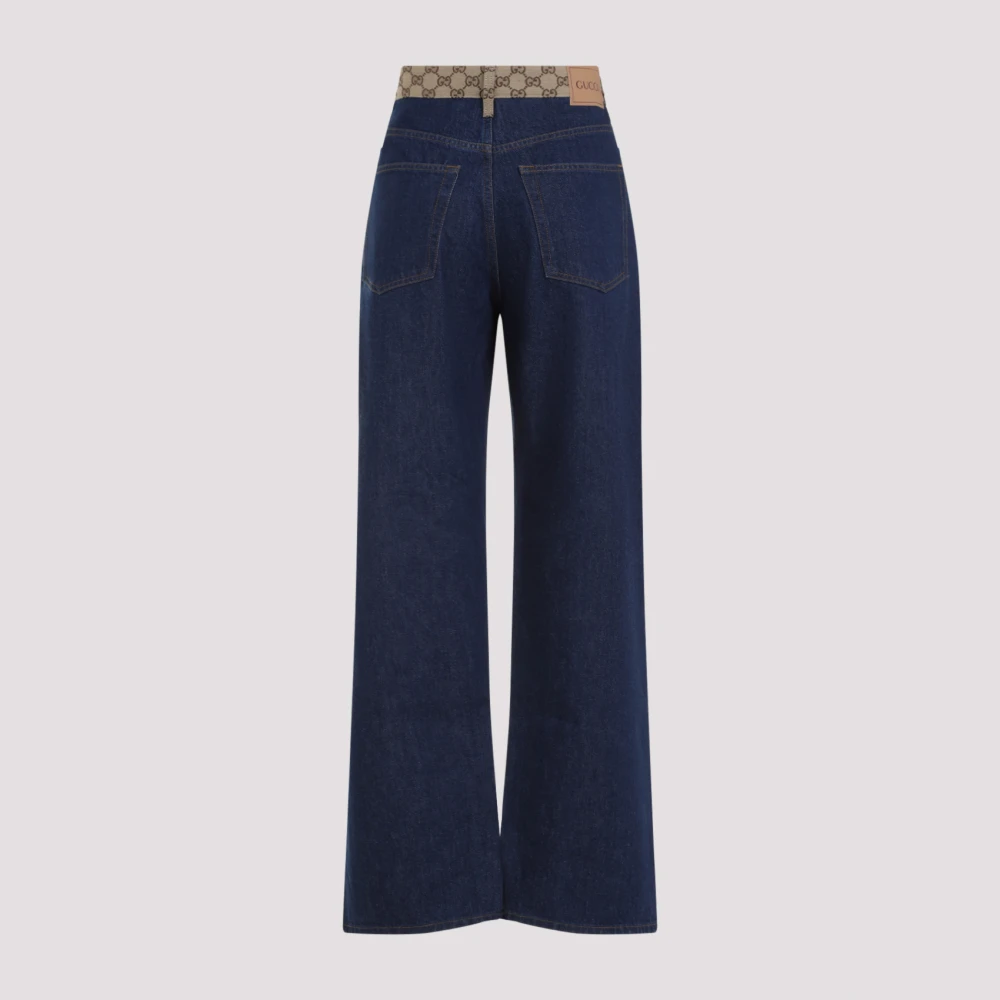 Gucci Blauwe Jeans voor Vrouwen Blue Dames