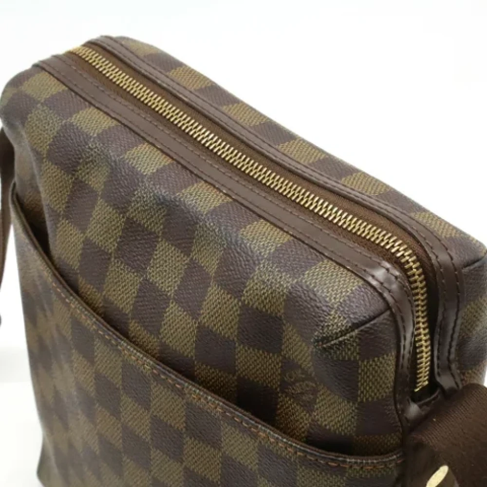 Louis Vuitton Vintage Pre-owned Plastic shoulder-bags Brown Dames