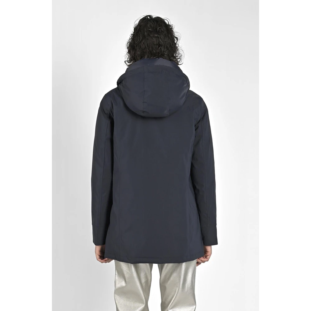 Canadian Classics Blauwe Winterjas met Donsvulling Blue Dames