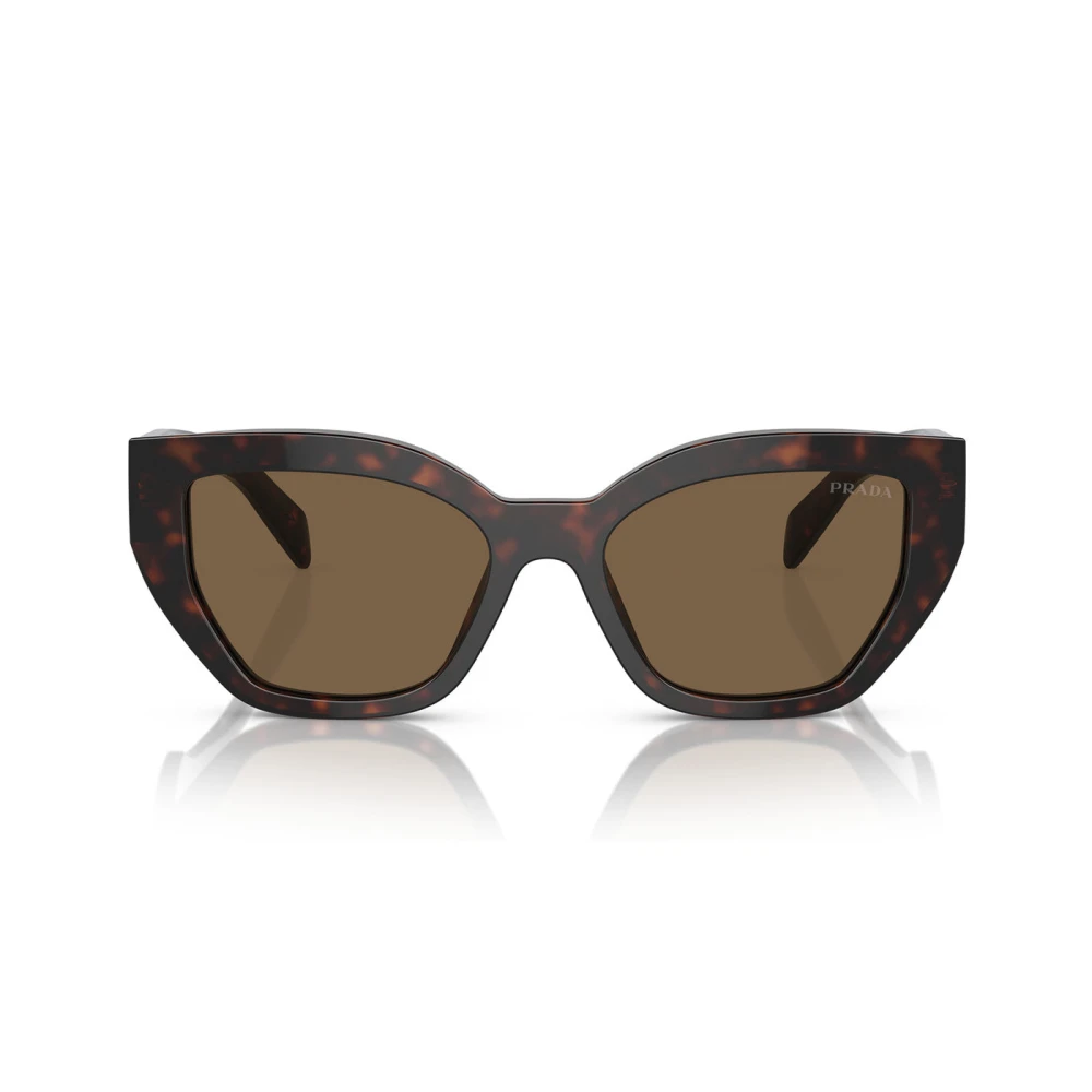Prada Woman Sunglass PR A09S - Frame color: Briar Tortoise, Lens color: Dark Brown - Image 2