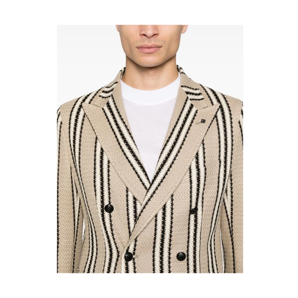Tagliatore Jas Beige Heren