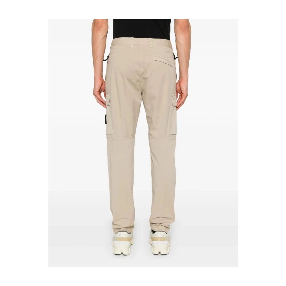 Stone Island Casual Cargo Broek Beige Heren