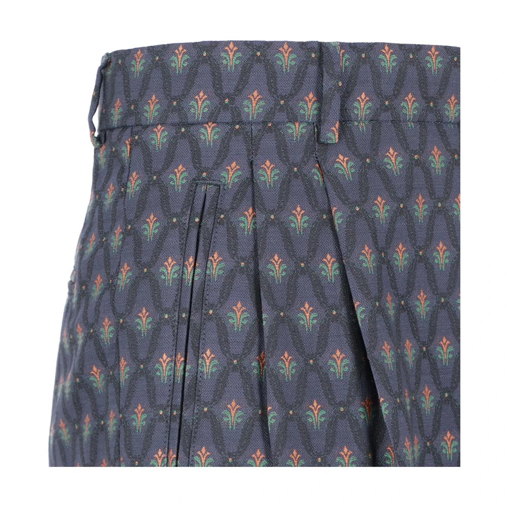 ETRO Fashionable Mens Trouser Blue Dames