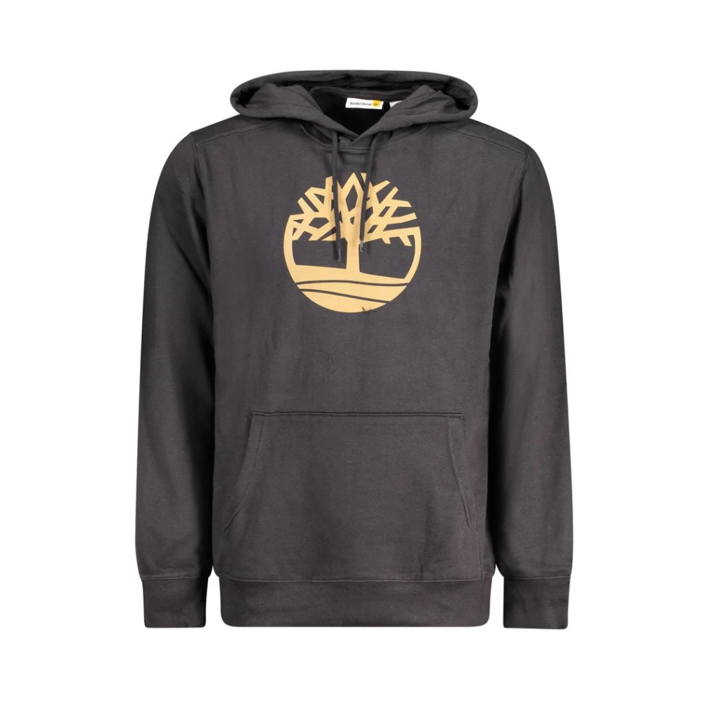 Timberland Zwarte Katoenen Trui Black Heren