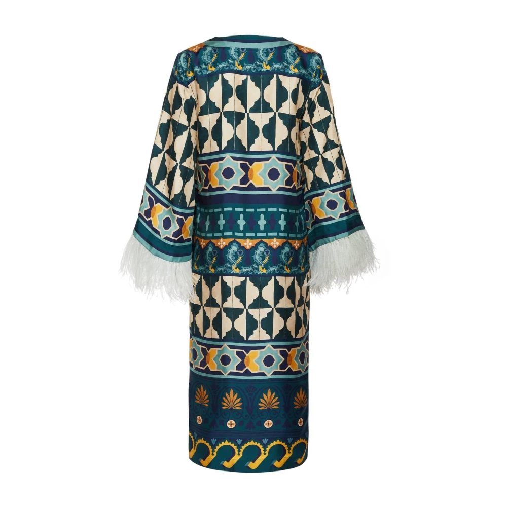 La DoubleJ Veren Kaftan Jurk Multicolor Dames