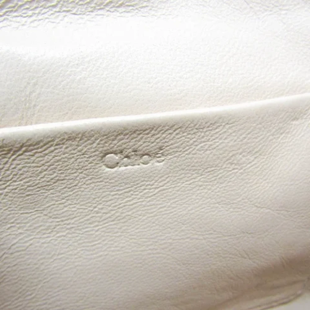Chloé Pre-owned Leather crossbody-bags Pink Dames