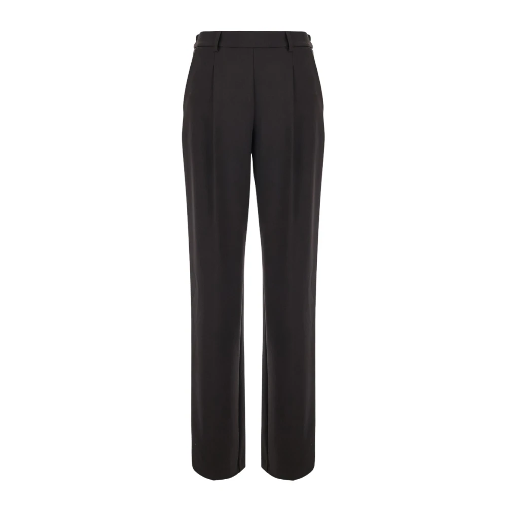 Twinset Donna Nero Pantaloni, M, New,