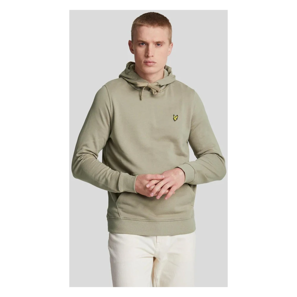 Lyle & Scott Groene Hoodie Ml416Vog Green Heren