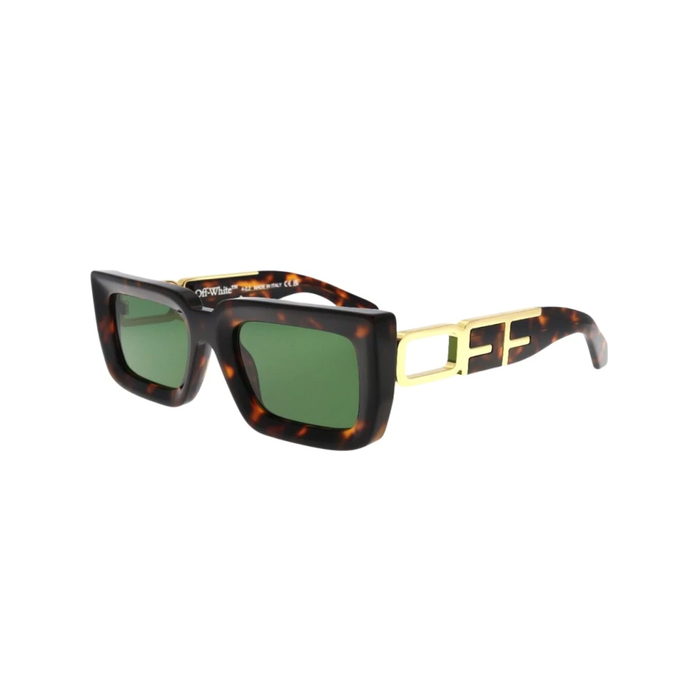 Off White Unisex Brown Sunglasses, 55 Mm, Boston Sunglasses