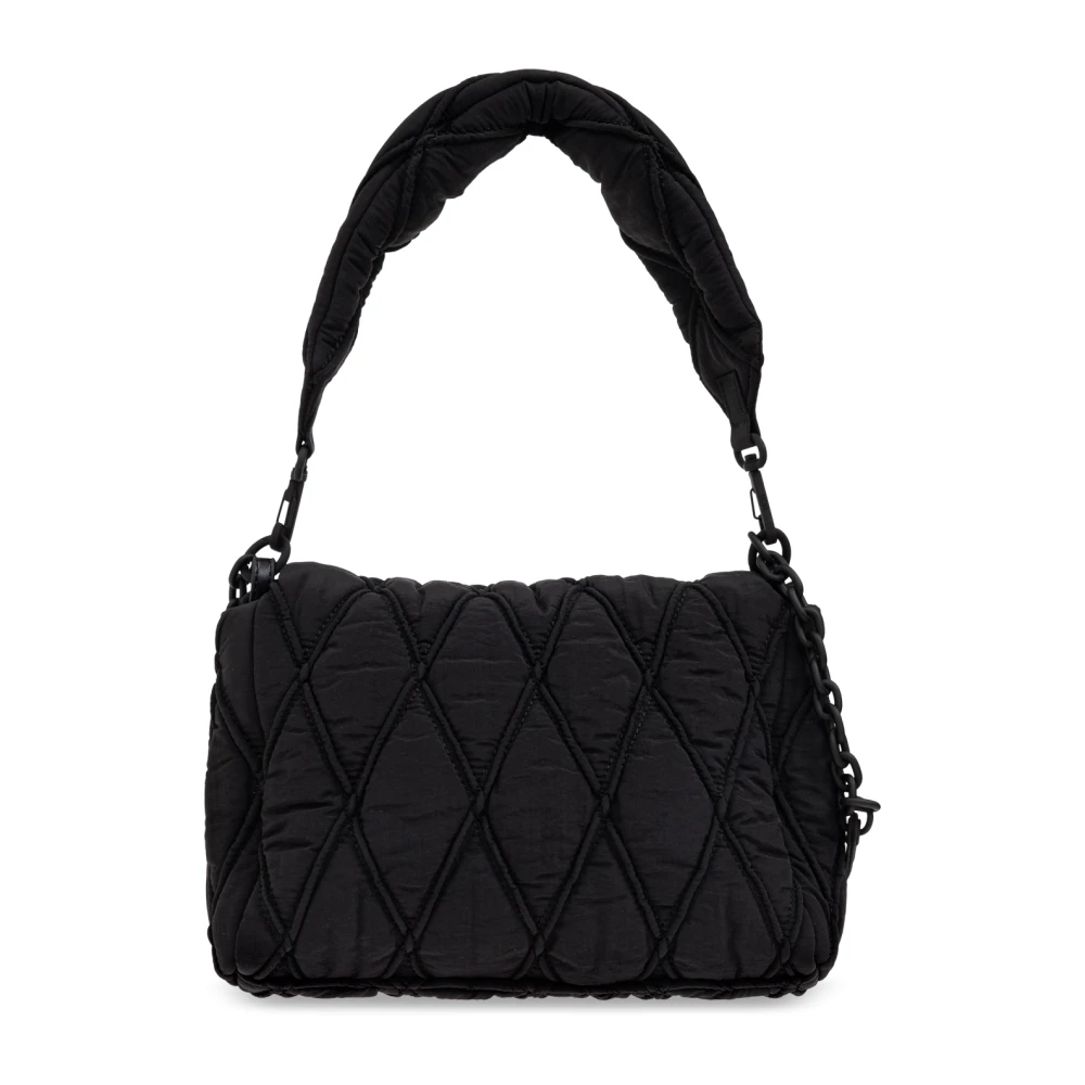 Diesel Schoudertas Charm-D Schouder Black Dames