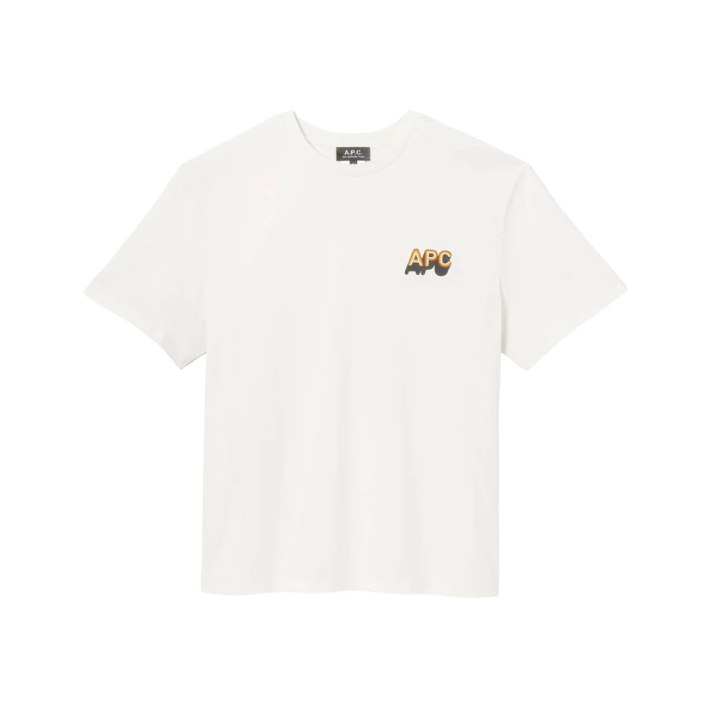 A.p.c. - Tops > T-Shirts - Beige - A.p.c. - Modalova