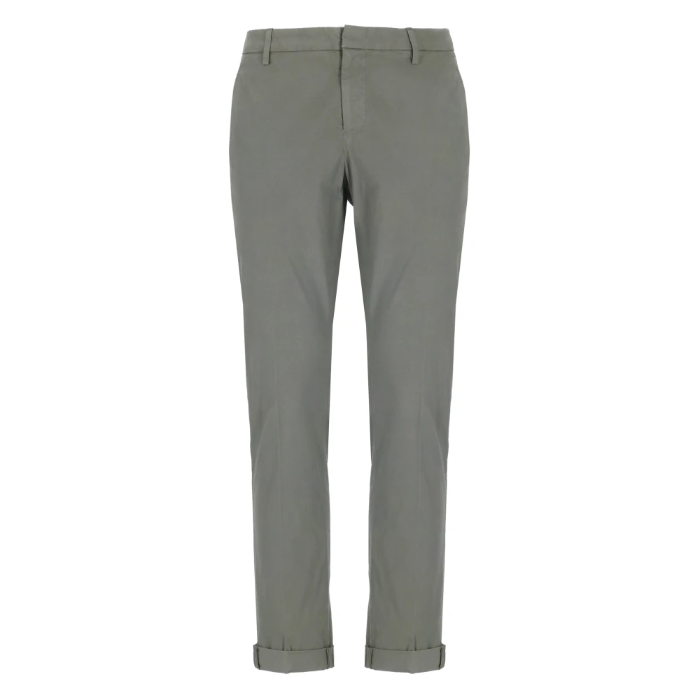 Dondup Uomo Grigio - Pantaloni Cotone Con Tasche - Trousers - W36