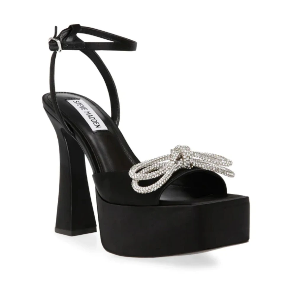 Steve Madden Hoge hak sandalen Black Dames