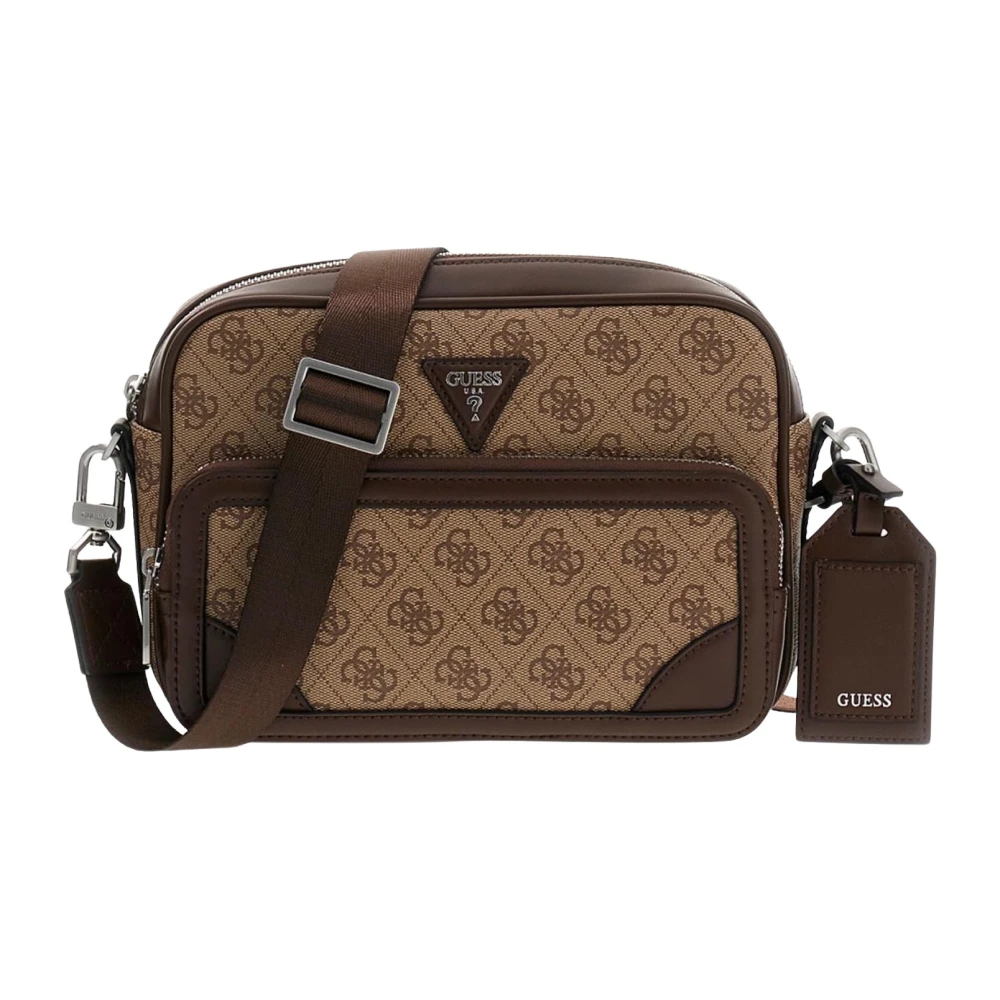 Guess Uomo Beige Borse, Taglia Unica, New,