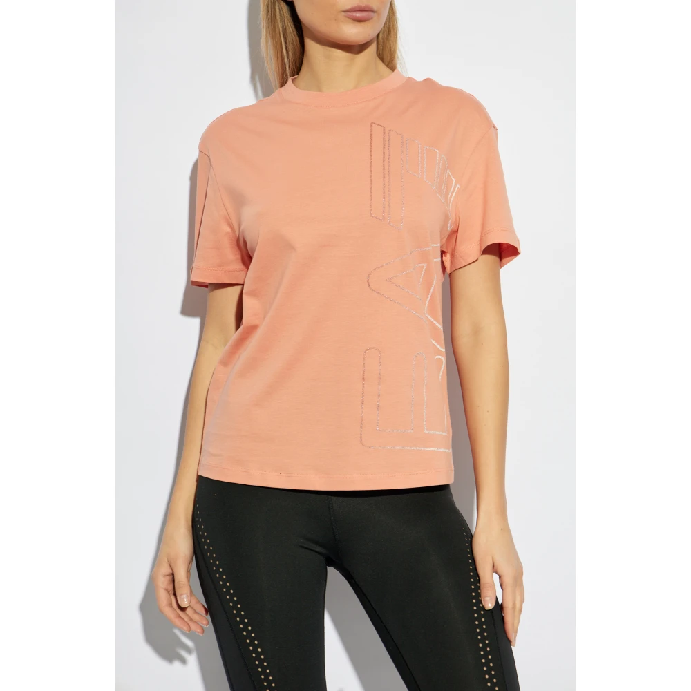 Emporio Armani EA7 T-shirt uit de collectie Pink Dames