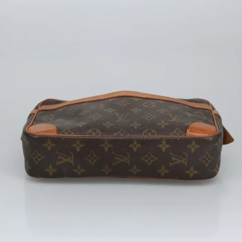 Louis Vuitton Vintage Pre-owned Canvas clutches Brown Dames
