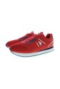 sneaker-en-polyester-rouge-avec-details-contrastants