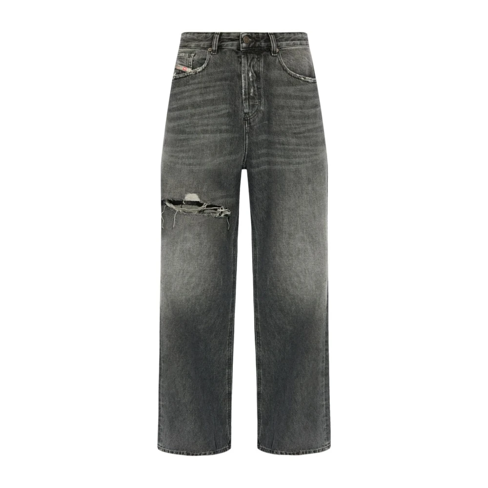 Diesel Vintage Denim Jeans Gray Dames
