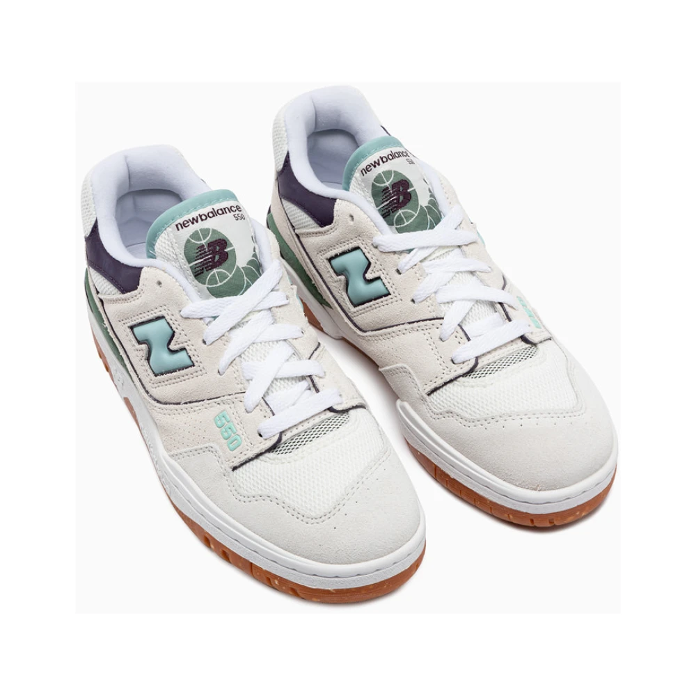 New Balance Retro Basketbal Geïnspireerde Sneakers White Heren