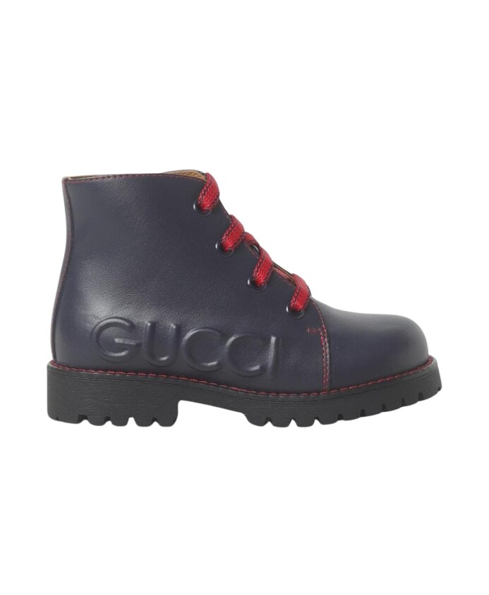 kids-blue-leather-boots-stylish-comfort