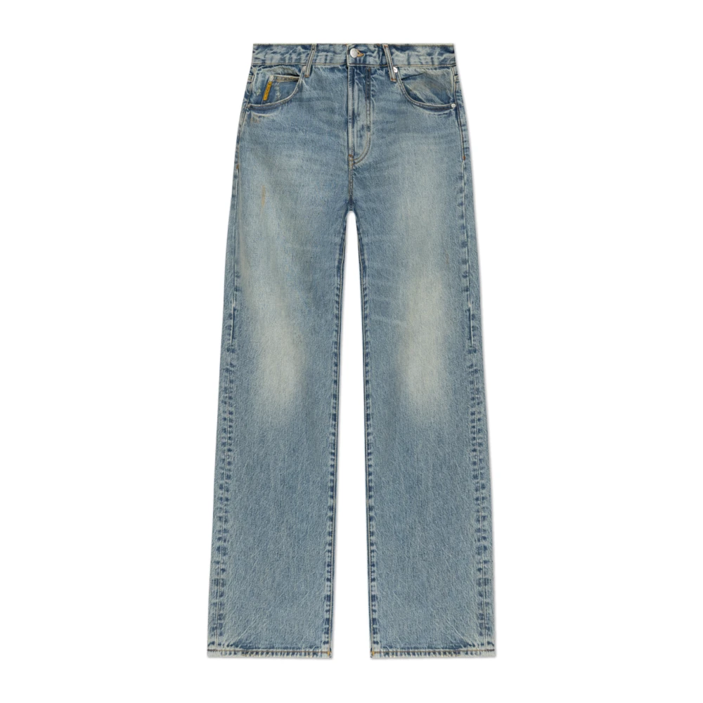 Emporio Armani Mannelijk Blauw Jeans Heren, W29, Katoen, Jeans Met Vintage-Effect