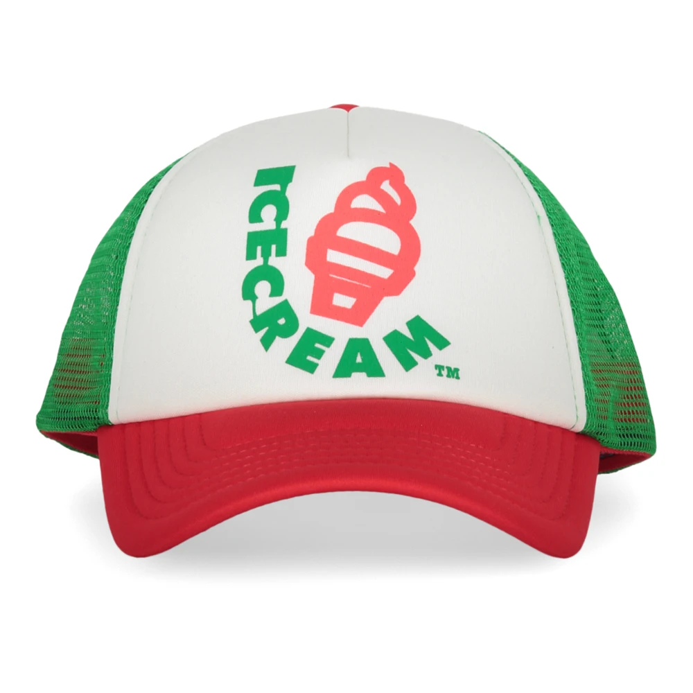 Icecream Sporty Mesh Baseball Cap Multicolor Heren