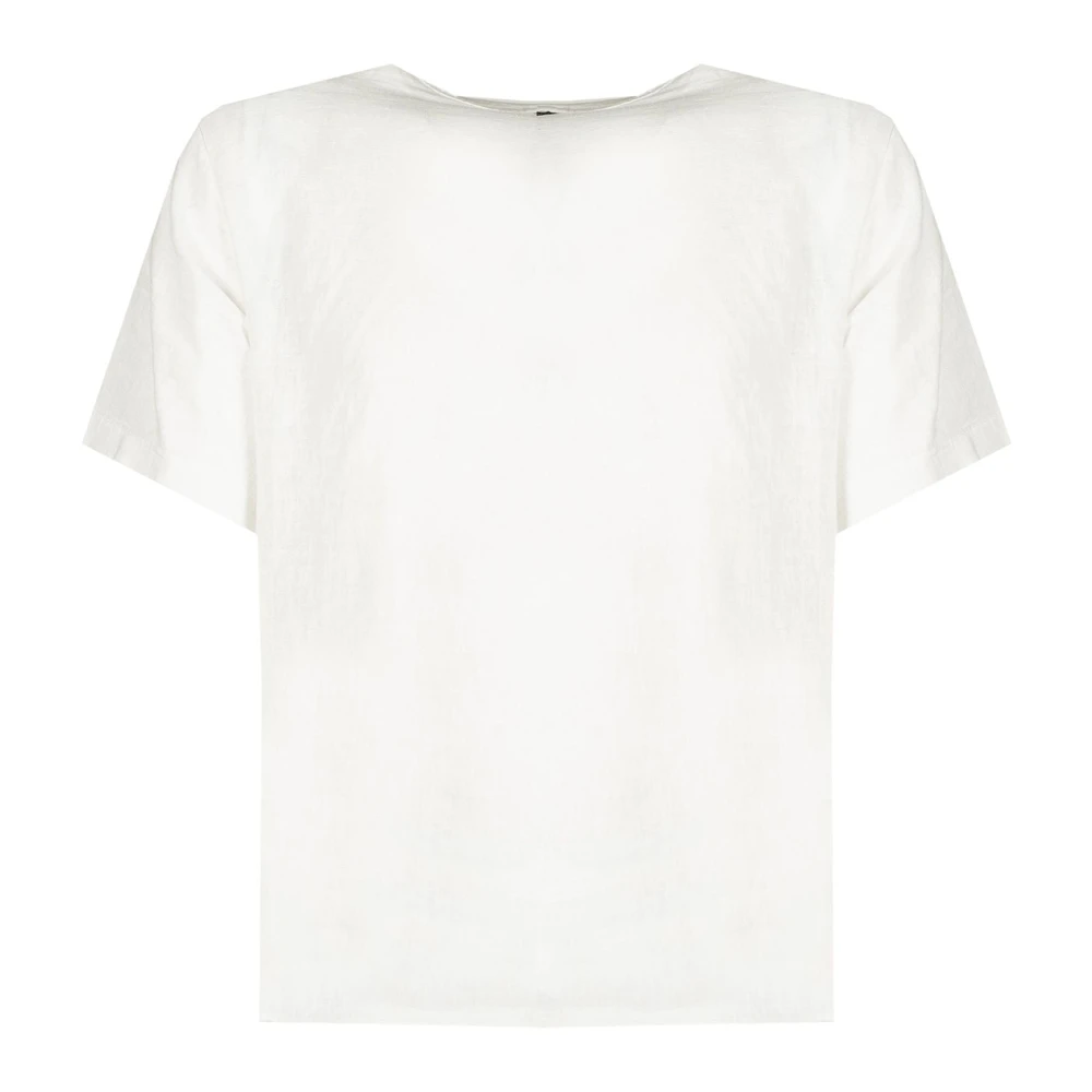 Xagon Man Oversize Rund Hals T-shirt White, Herr