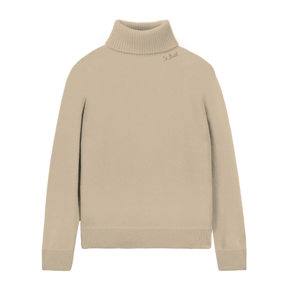 MC2 Saint Barth Beige Sweaters voor Mannen Beige Dames