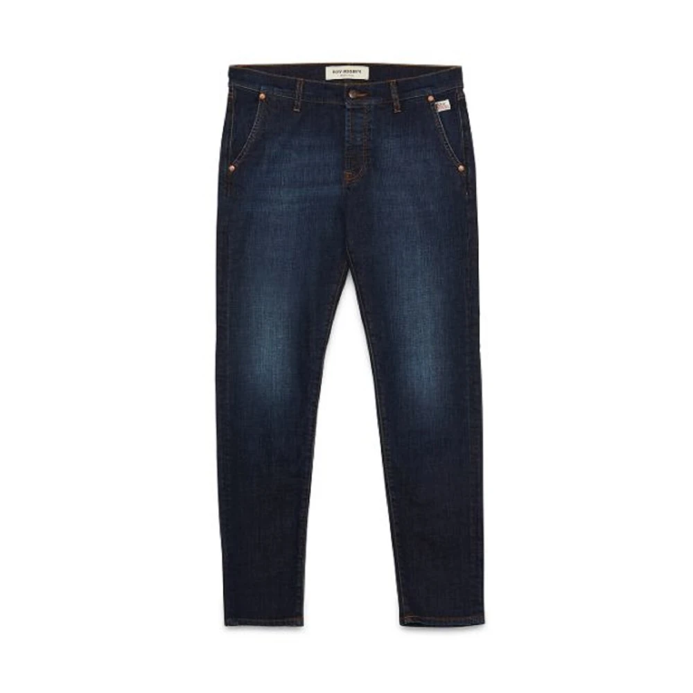 Roy Roger's Men's Blue Slim Fit Denim Trousers - Slim Fit Jeans - W32 - Jeans