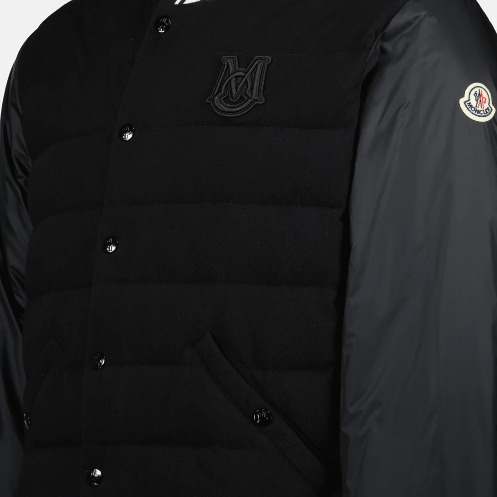 Moncler Omkeerbare Bouchet Bomberjack Black Heren