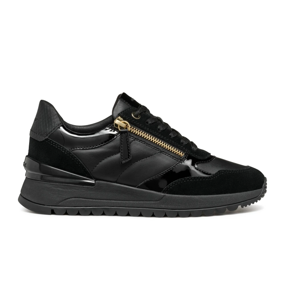 Geox Donna Nero Scarpe, 38 Eu, New,