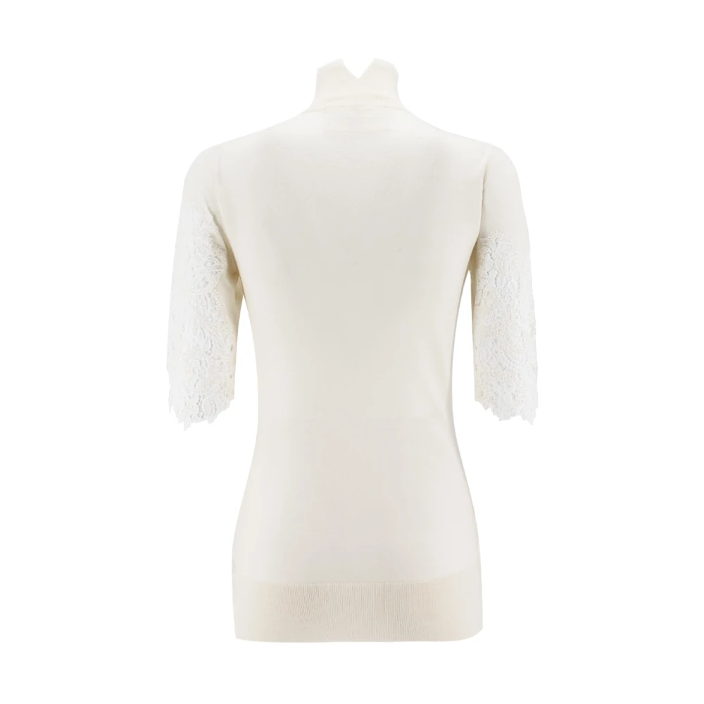 Ermanno Scervino Kasjmier Kanttrui Beige Dames