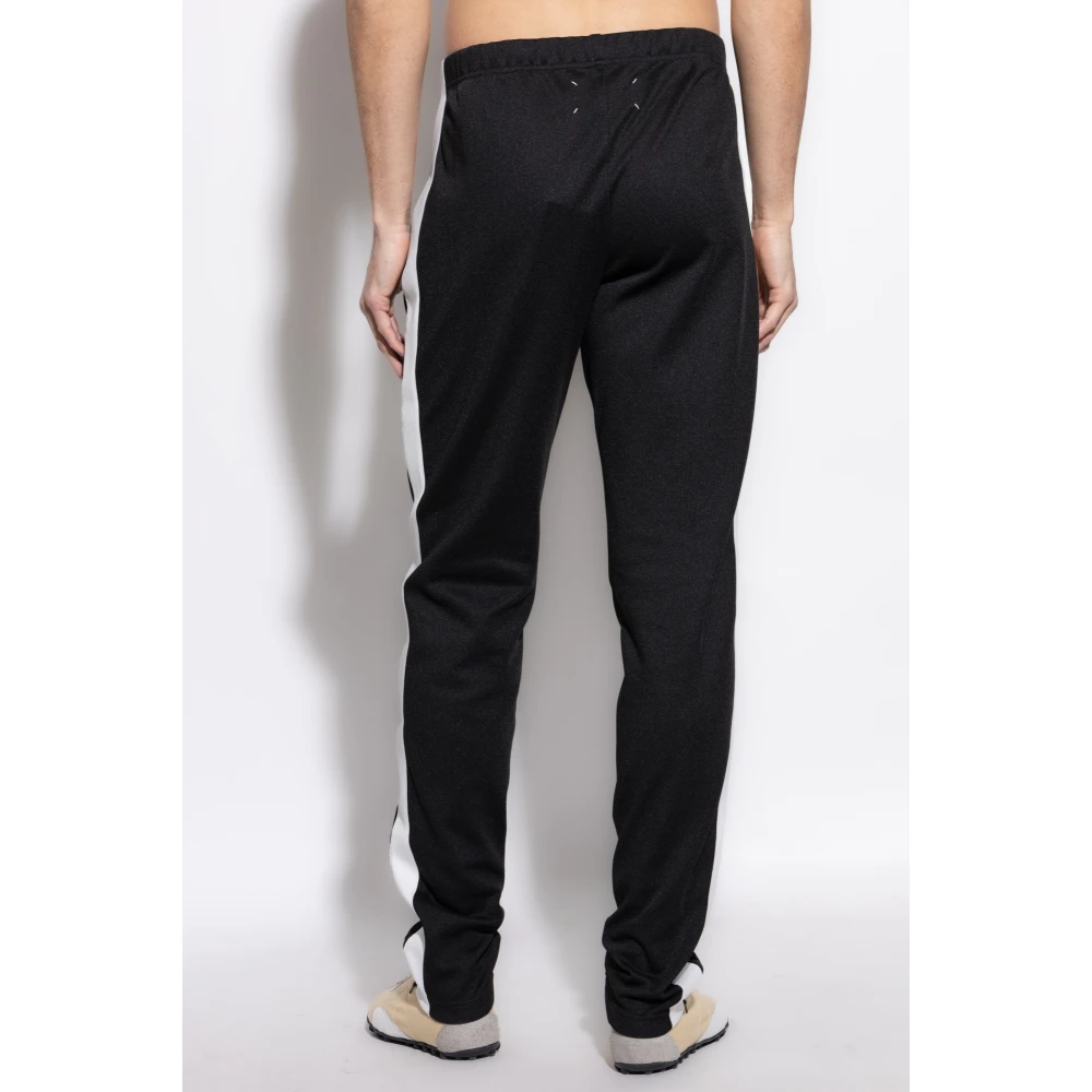 Maison Margiela Broek met zijstrepen Black Heren