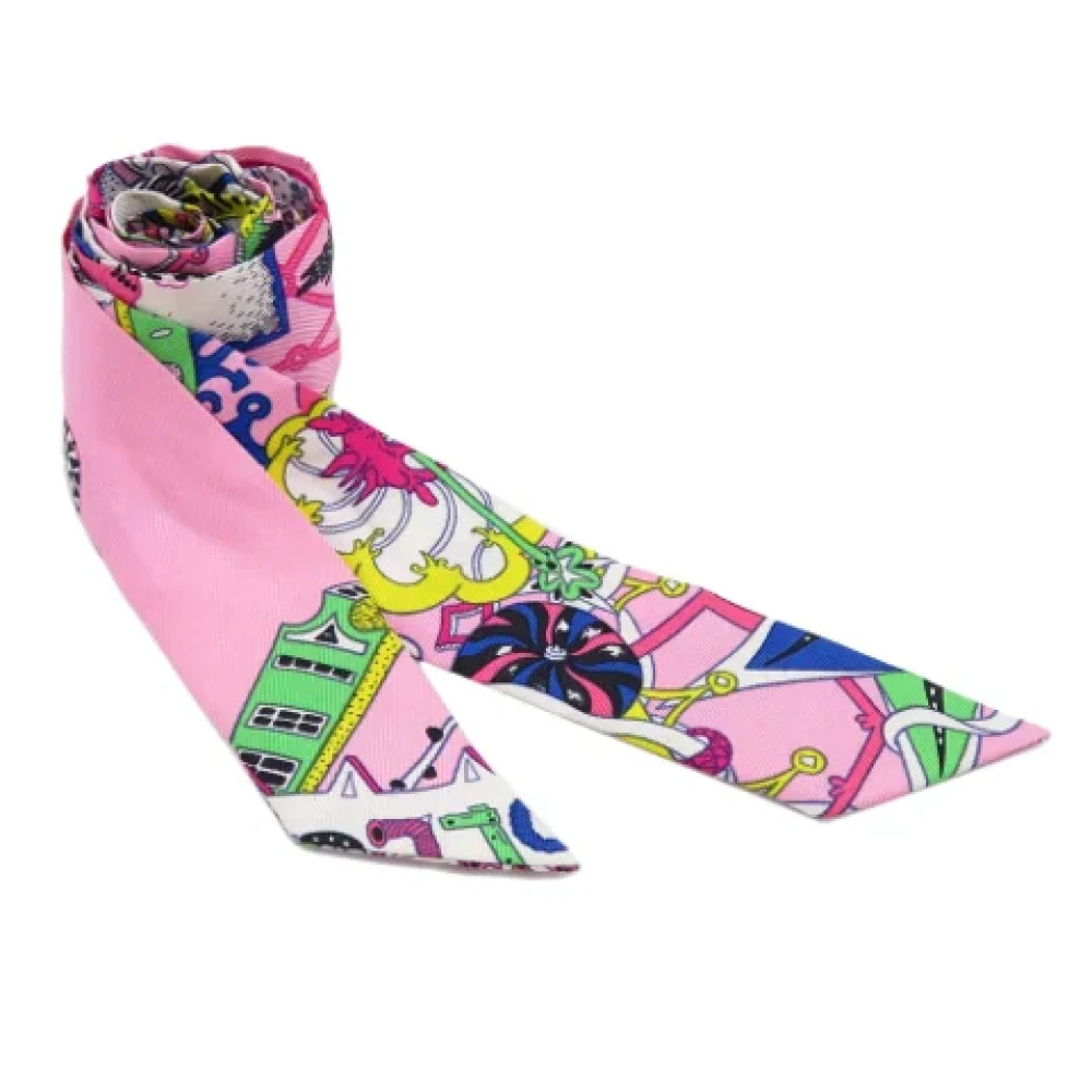 Pre-owned > Pre-owned Accessories > Pre-owned Scarves - - Hermès Vintage - Modalova
