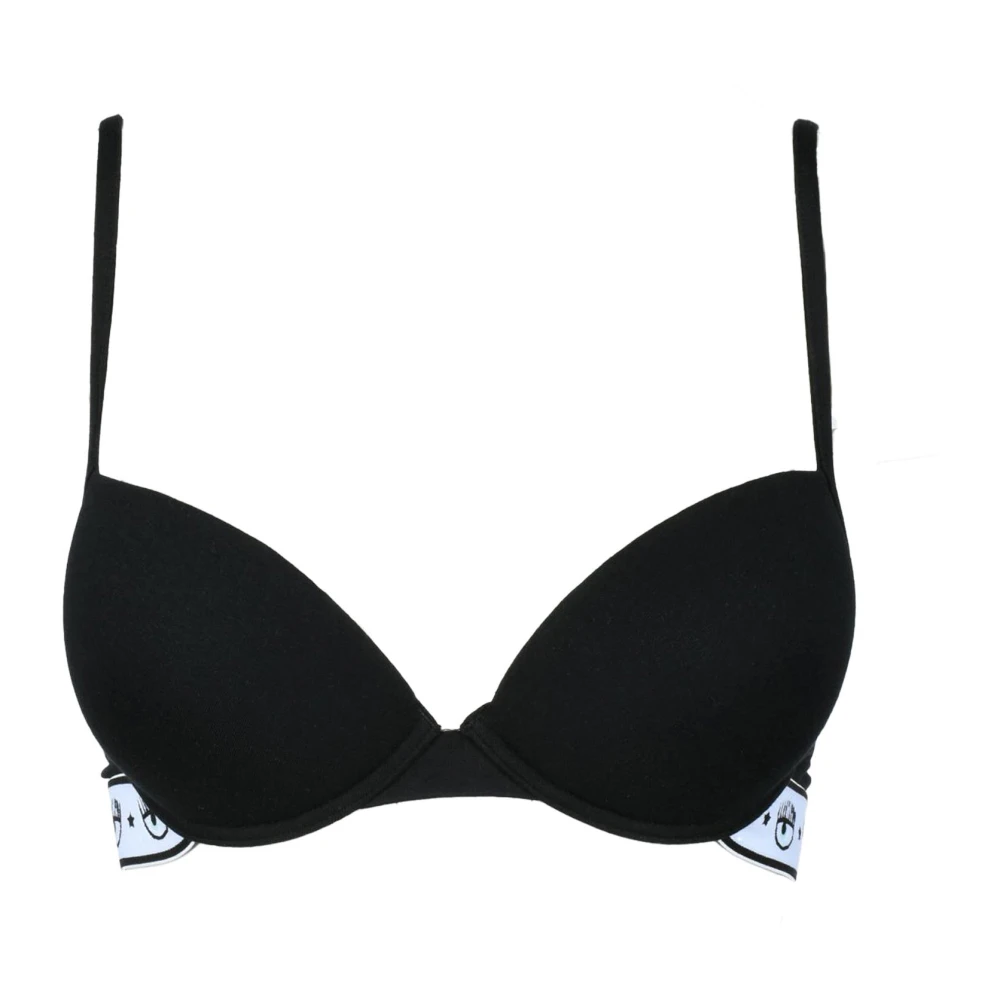 Chiara Ferragni Collection Stijlvol katoen elastaan accessoire Black Dames