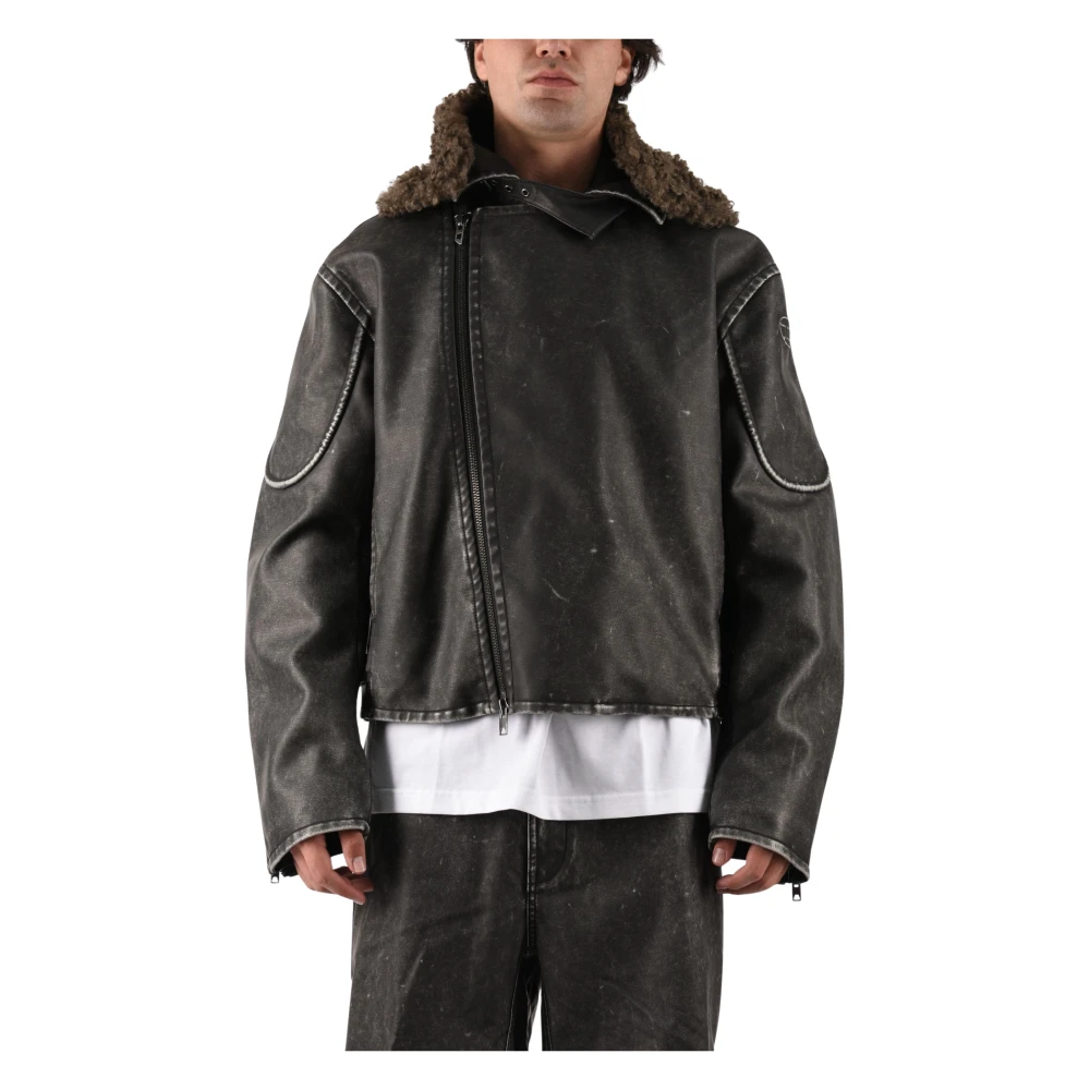 Diesel Uomo Nero Giacche, 2XL, New,