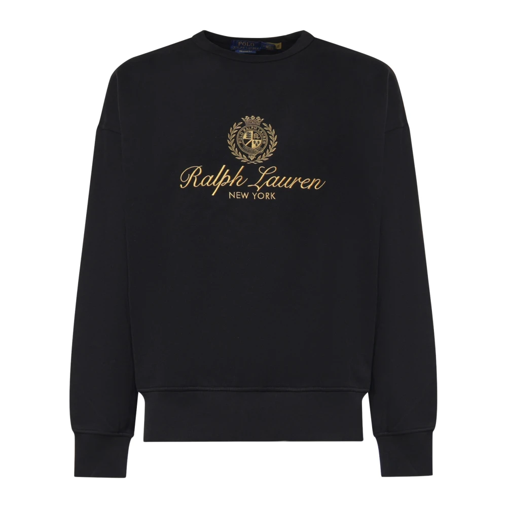 Polo Ralph Lauren Uomo Nero Felpe, L, New,