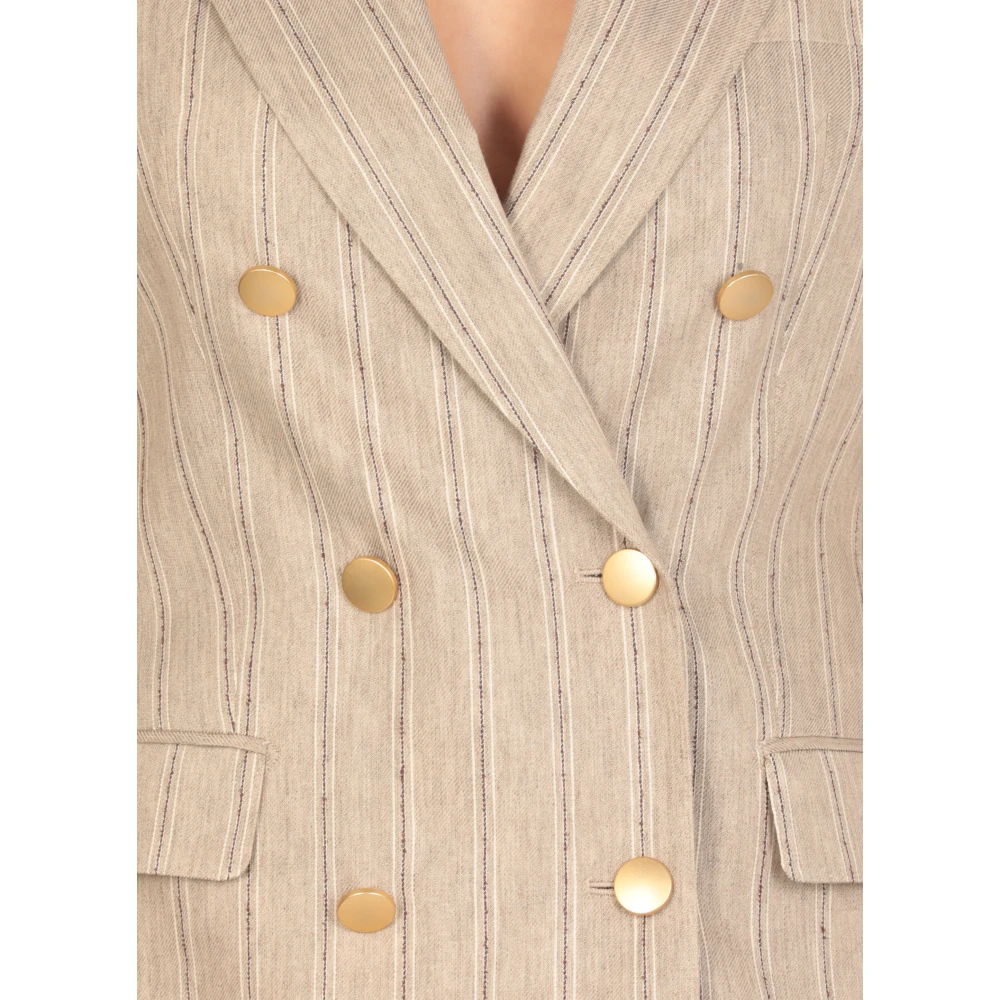 Tagliatore Jassen Beige Dames