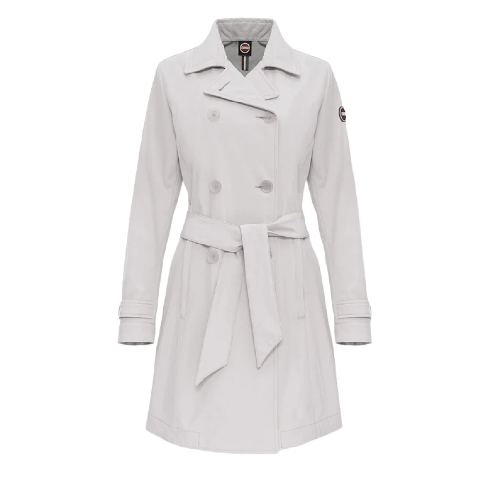 Colmar Women's Gray Trench Coats, S, 1934 6Wv Trench Coat