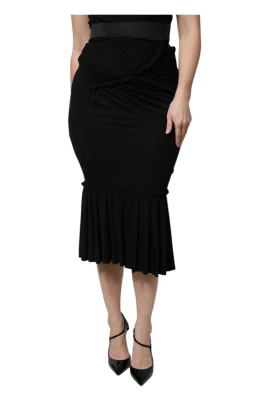 Mermaid Cut Midi Kjol