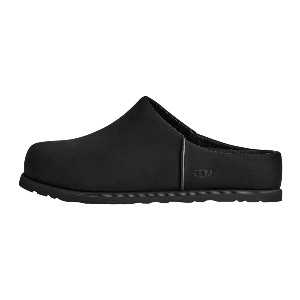 Ugg Men's Black Slippers, 9 Uk, Otzo Clog