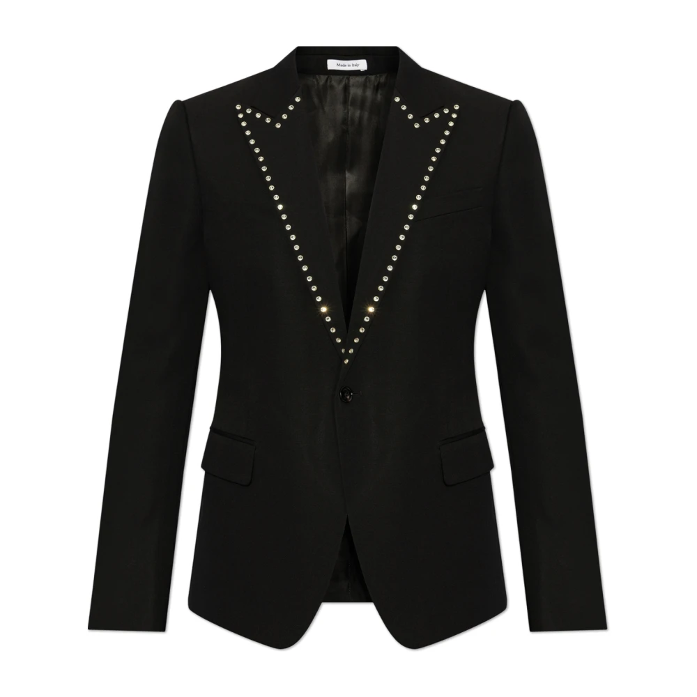 Alexander mcqueen Wollen blazer Black Heren