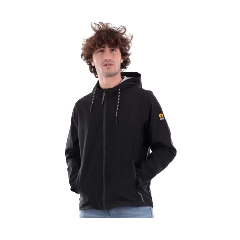 Ciesse Piumini Stijlvolle hoodie-jas Black Heren