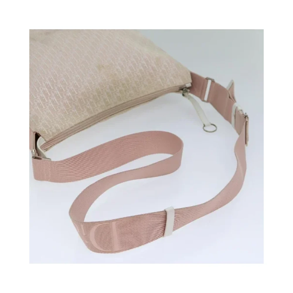 Dior Vintage Pre-owned Canvas dior-bags Pink Dames