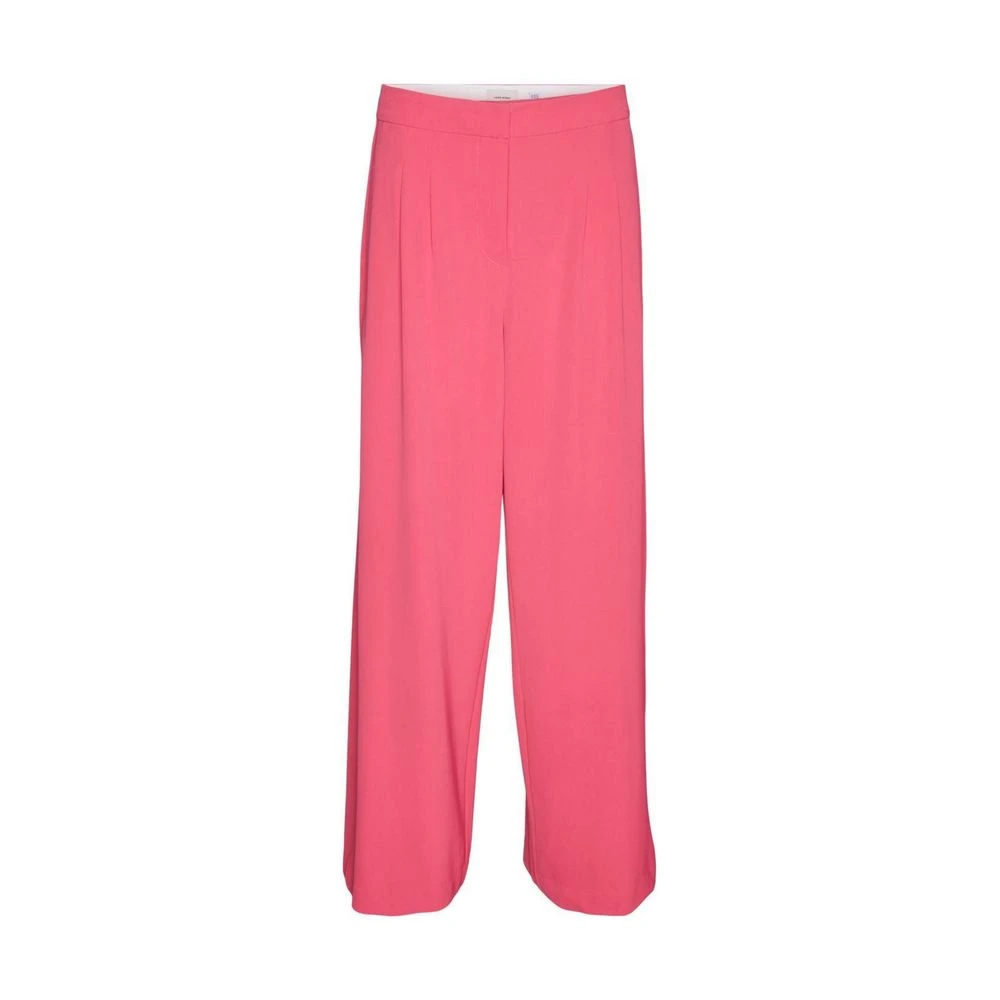 Vero Moda Pink Polyester Casual Pants - W36 EU L32 US (40 EU) - Image 2