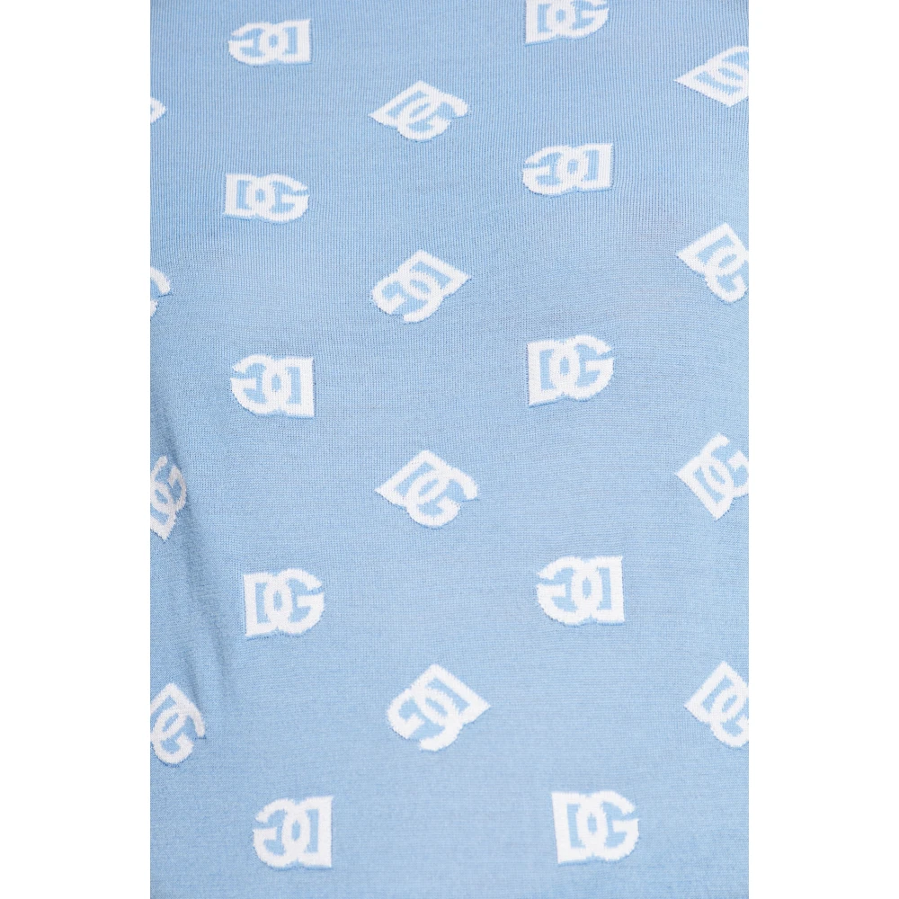 Dolce & Gabbana Trui met logo Blue Dames