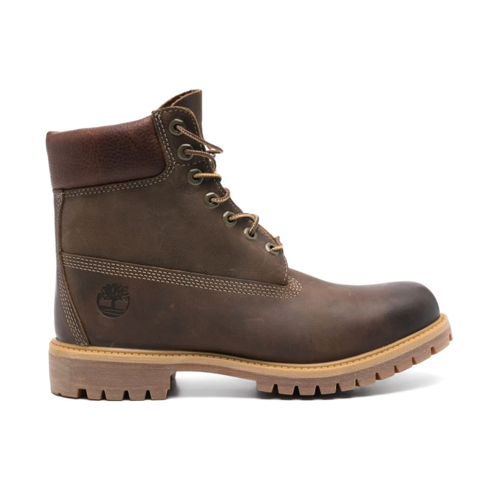 Timberland Uomo Marrone - Premium Stivale Impermeabile Allacciato Da 15 Cm - Shoes - 43 Eu - Immagine 4