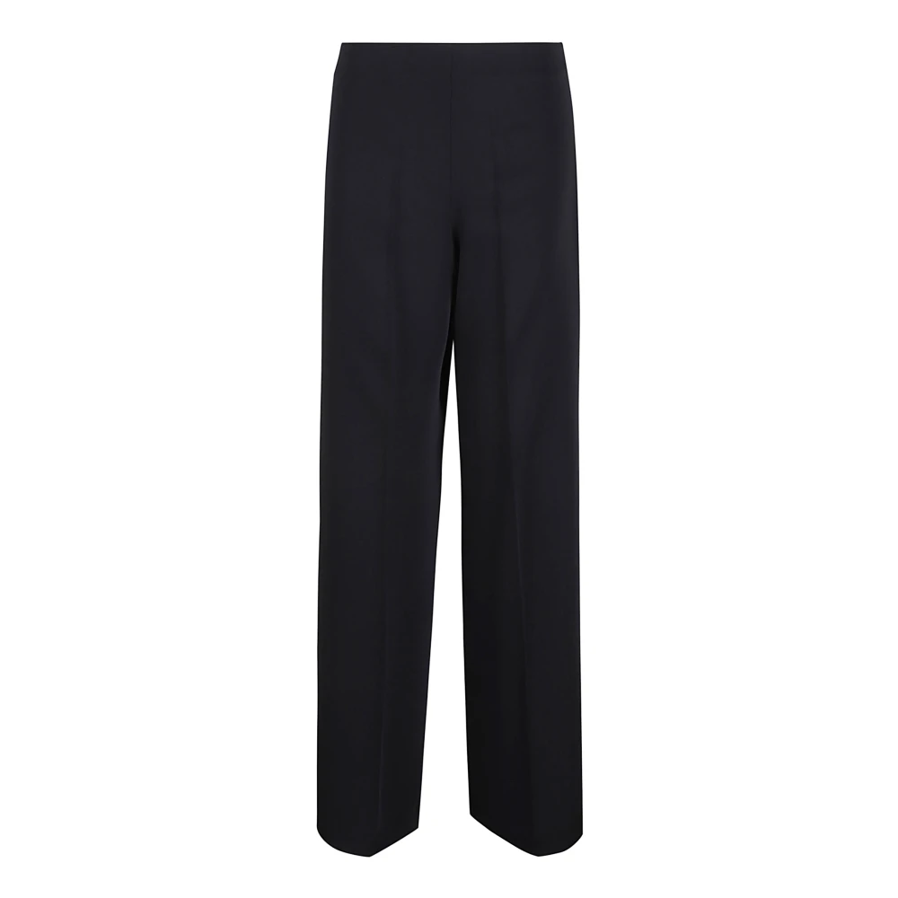 P.a.r.o.s.h. Zandkleurige cady broek met onzichtbare rits Black Dames
